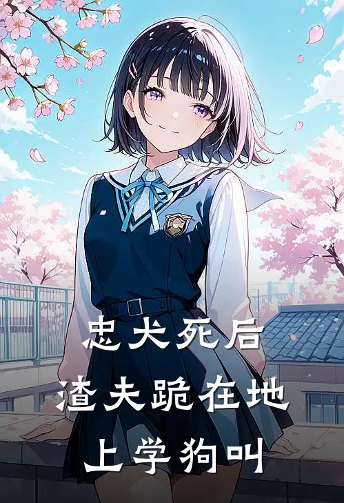 忠犬死后，渣夫跪在地上学狗叫