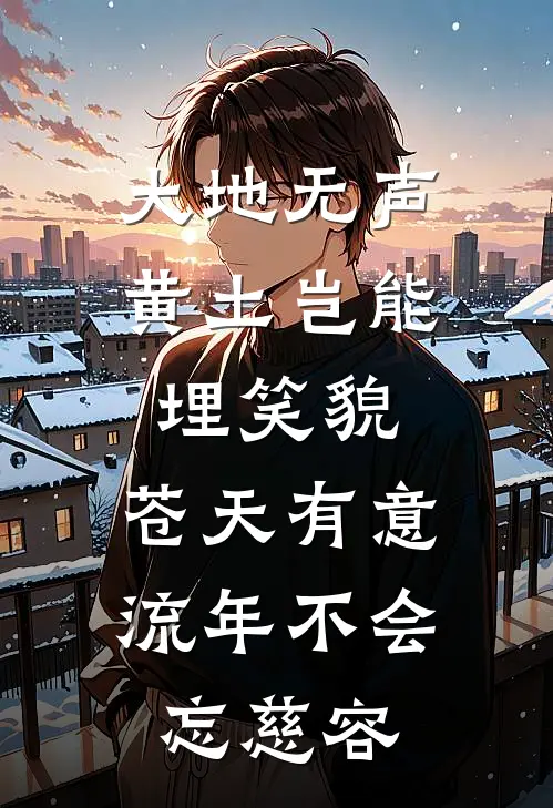 大地无声,黄土岂能埋笑貌;苍天有意,流年不会忘慈容