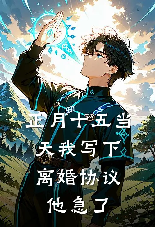 正月十五当天我写下离婚协议，他急了