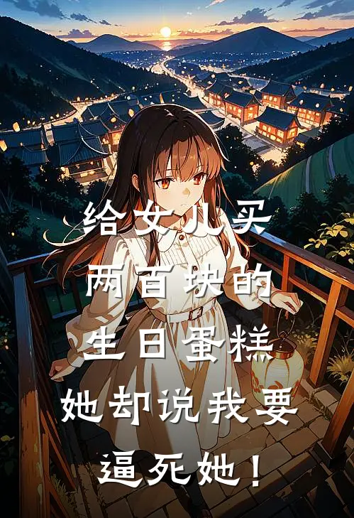 给女儿买两百块的生日蛋糕，她却说我要逼死她！