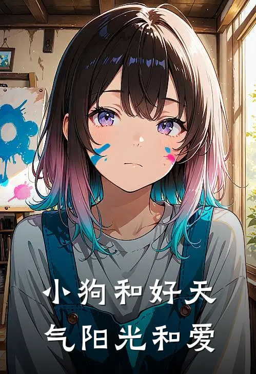 小狗和好天气 阳光和爱