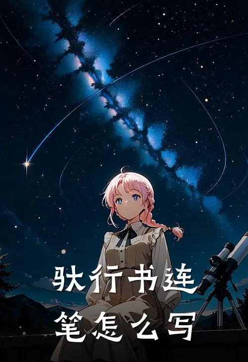 驮行书连笔怎么写