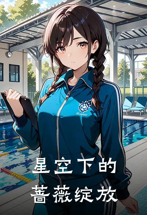 星空下的蔷薇绽放