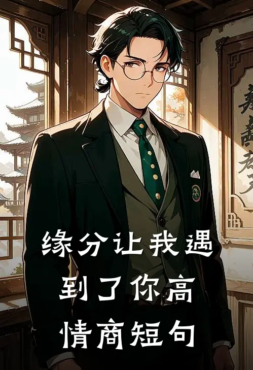 缘分让我遇到了你高情商短句
