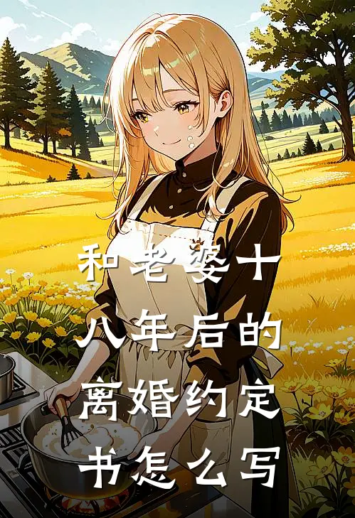 和老婆十八年后的离婚约定书怎么写